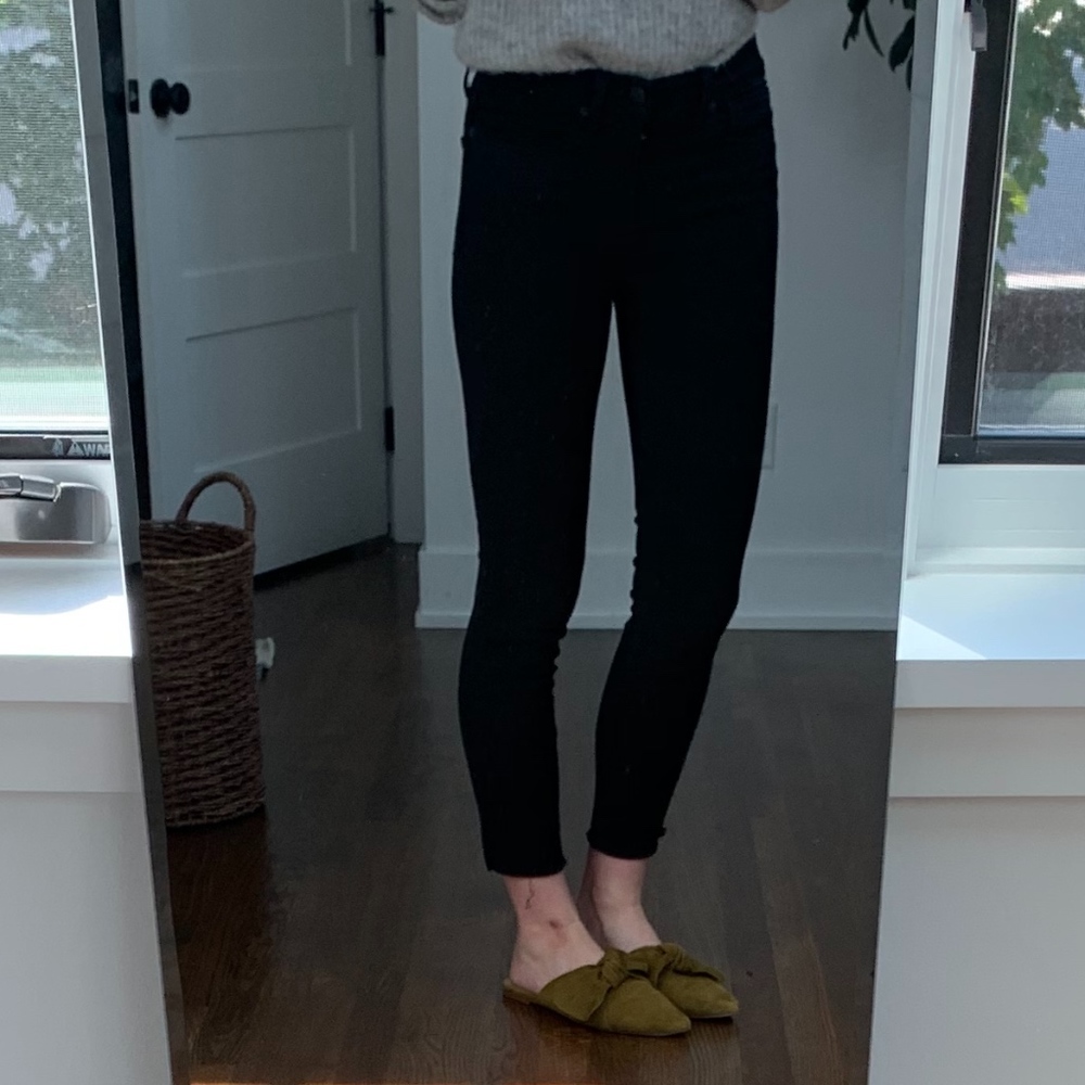 Madewell 9" skinny crop